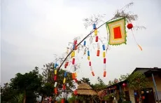 Ý nghĩa tục dựng cây nêu ngày Tết của dân tộc Việt Nam