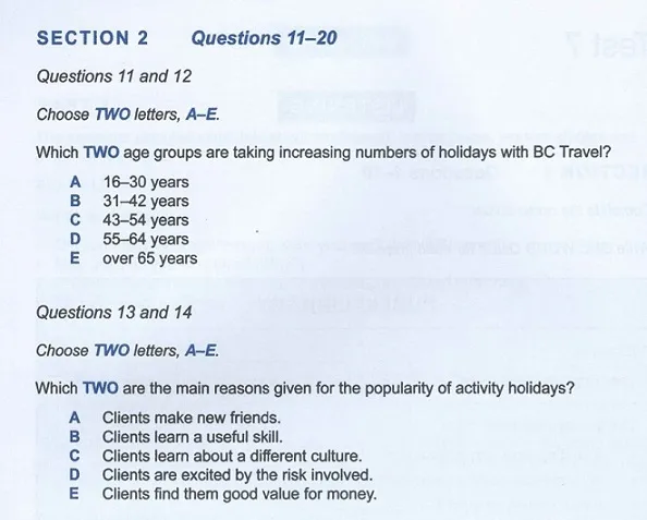 Cách làm bài multiple choice IELTS Listening cùng LangGo 2