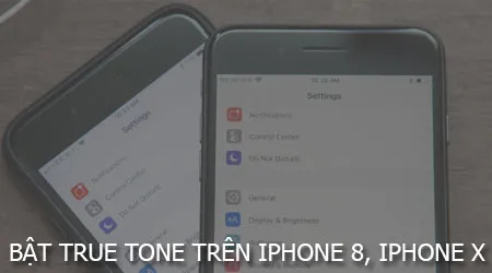 kich hoat true tone tren iphone 8 iphone x