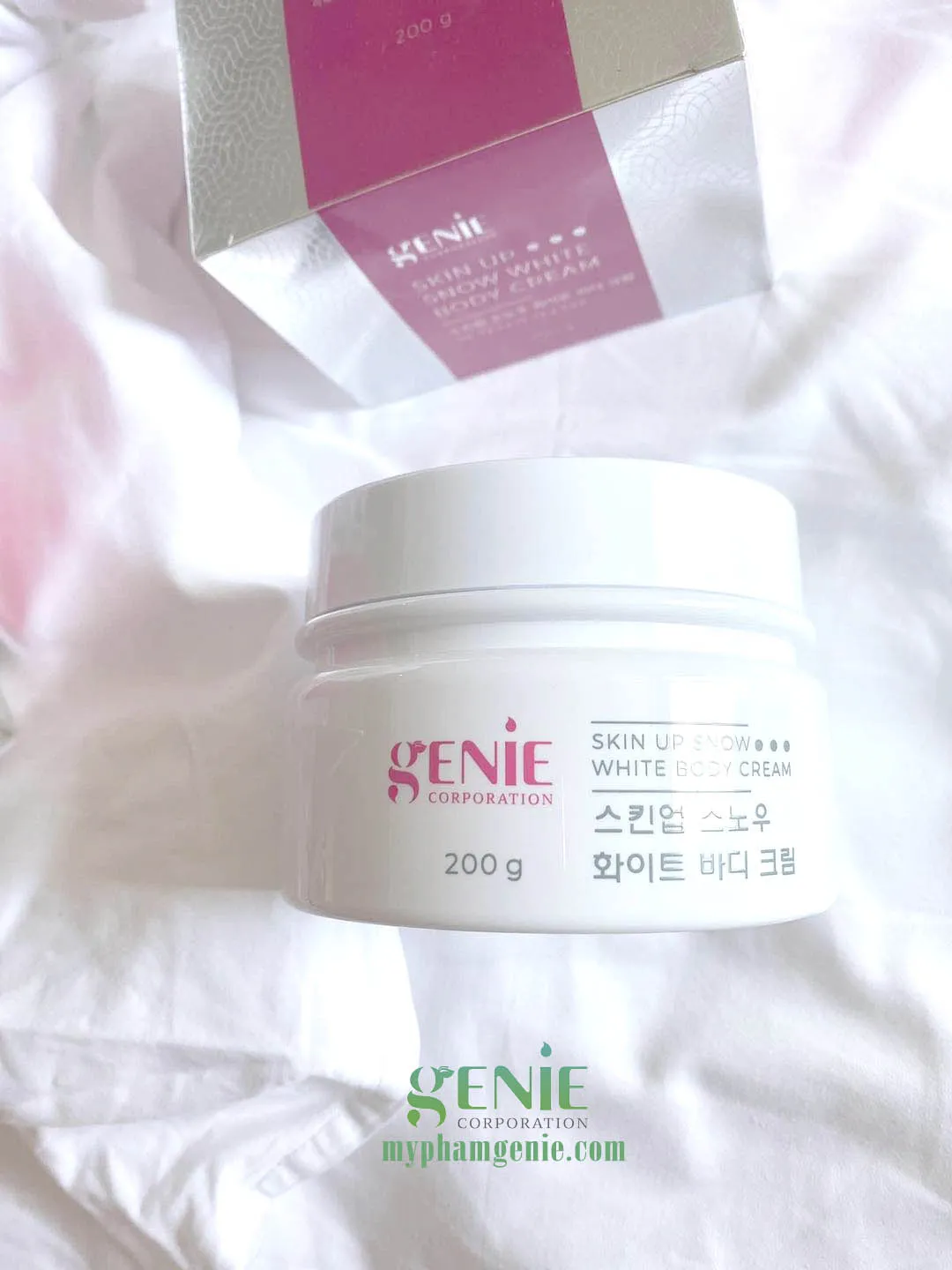 Review kem body hàn quốc genie