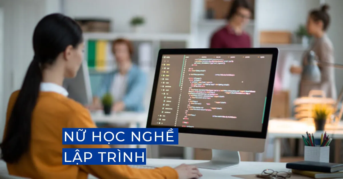 Nữ học Nữ học nghề lập trình