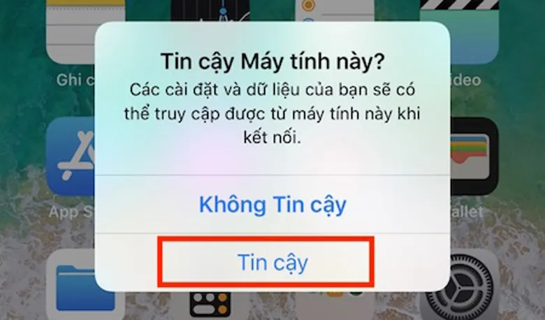 Cách chạy lại chương trình iPhone qua iTunes