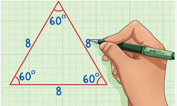 Tam giác đều có 3 cạnh và 3 góc bằng nhau