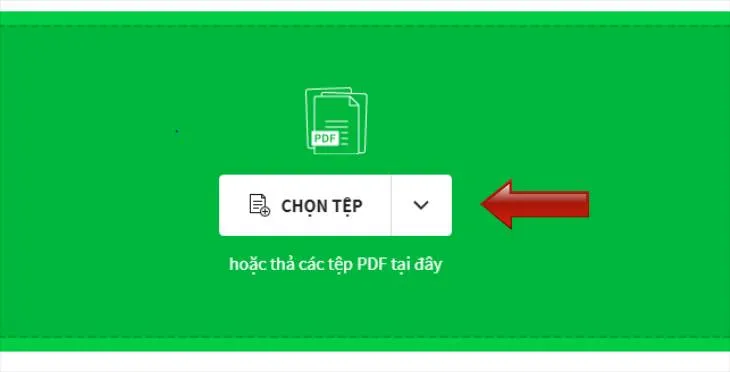 CHỌN TỆP PDF bạn muốn chuyển đổi