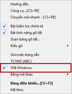 VNI Windows