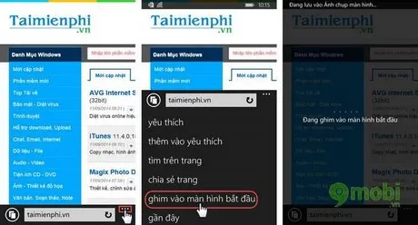 them mot trang web len man hinh chu tren windows phone