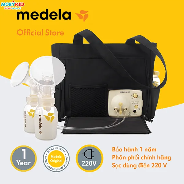 [Sổ tay] Hướng dẫn cách sử dụng máy hút sữa Medela Pump In Style Advanced On The Go Tote New