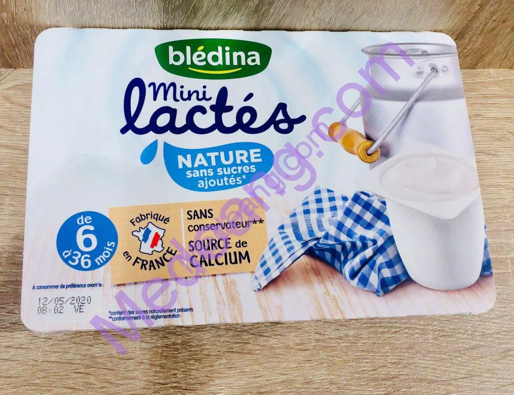 Sữa chua nguội Bledina vị tự nhiên không đường cho bé từ 6 tháng tuổi