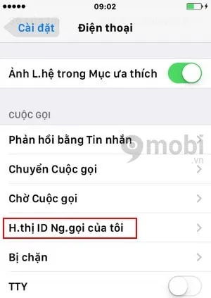 giau so goi di mobifone, giau so dien thoai goi di tren iphone