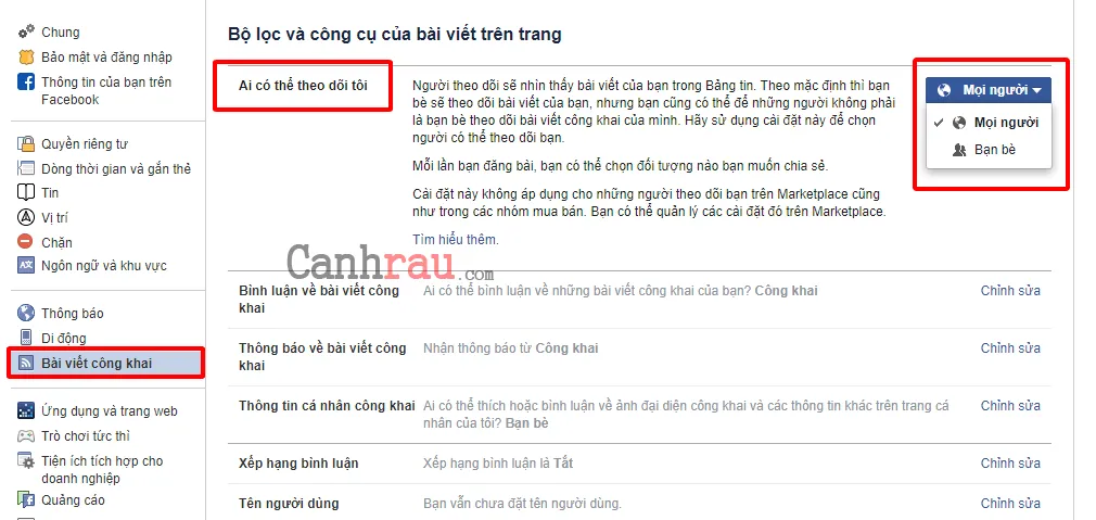 Cách hiển thị số người theo dõi trên Facebook mới nhất hình 19