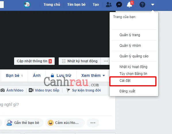 bật chế độ theo dõi công khai facebook hình 7