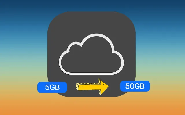 Cách nâng cấp 50GB dung lượng iCloud miễn phí trong 9 tháng