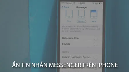 cach an tin nhan messenger tren iphone