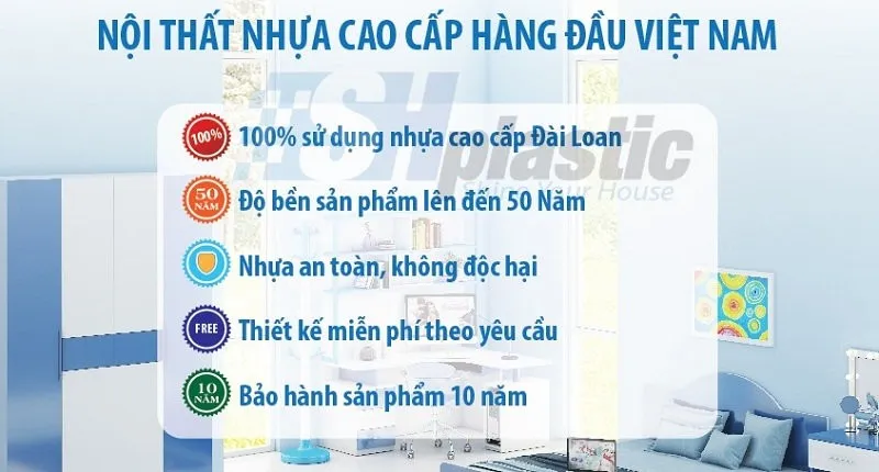 Shplastic cam kết 100% sản phẩm chính hãng nhựa Đài Loan Chinhuie