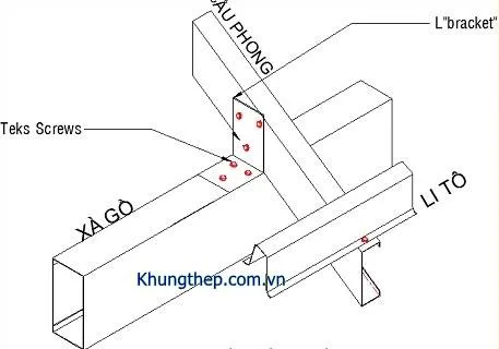 Khoảng cách xa gồ lợp ngói