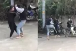 Xôn xao clip 2 thiếu nữ đánh nhau trước sự chứng kiến của 40 người giữa lúc dịch bệnh phức tạp ở Hưng Yên