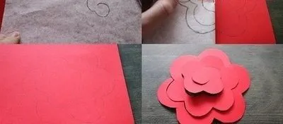 Cách làm hoa hồng giấy tặng mẹ 20-10