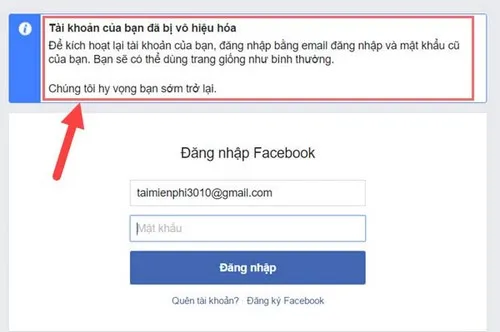 xoa tai khoan facebook tren may tinh