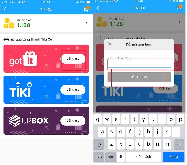 Cách sử dụng Voucher Got It trên Tiki