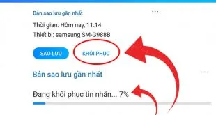 Cách khôi phục tin nhắn Zalo đã xóa trên điện thoại iPhone, Android