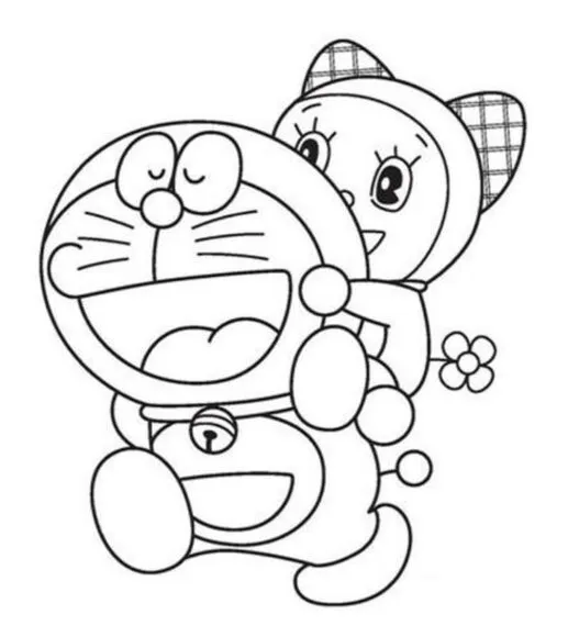 Hình vẽ doraemon ngộ nghĩnh