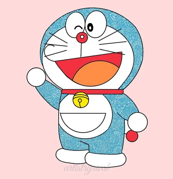 Hình vẽ doraemon