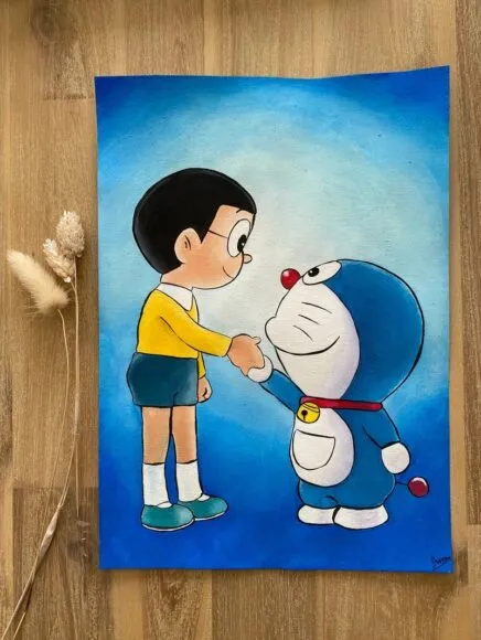 Hình vẽ doraemon đẹp