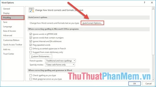 Cách gõ tắt, viết tắt trong Word, Excel bằng AutoCorrect