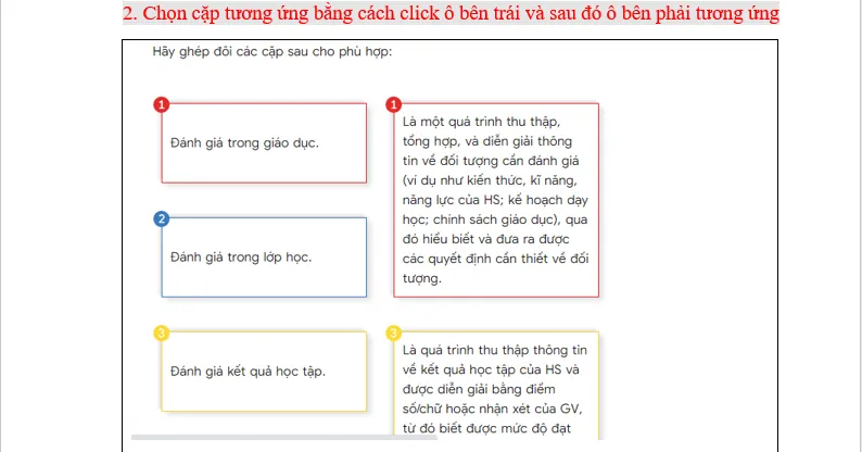 Đáp án modul 3 môn công nghệ THCS từ a-z