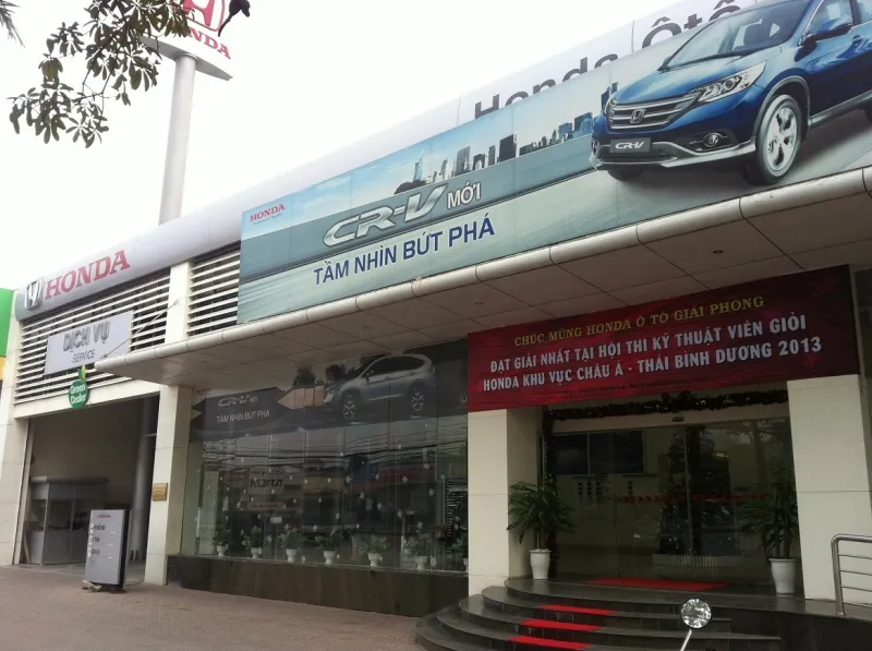 Cửa hàng Honda tại Hà Nội -Honda Giải Phóng