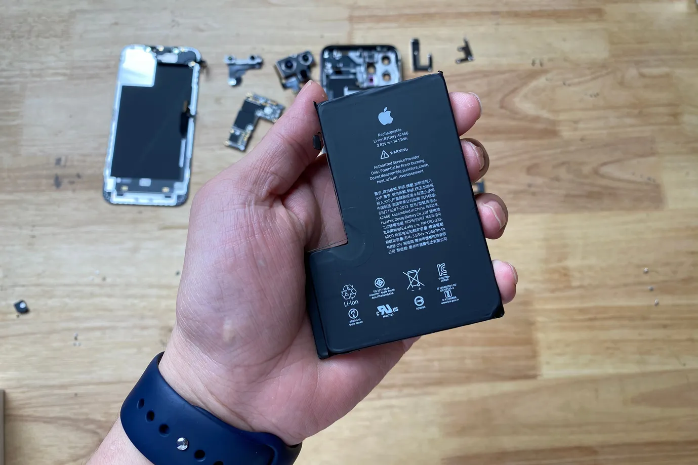Apple iPhone 12 Pro Max Battery Capacity 3687mAh