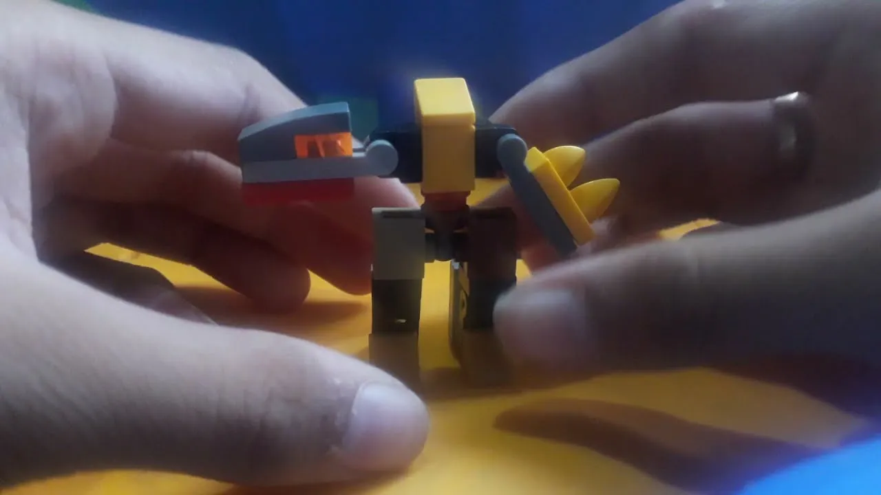 Hướng dẫn lắp ráp robot khủng long bằng lego mini - YouTube