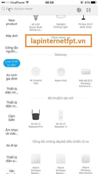 cấu hình repeater Wifi Xiaomi