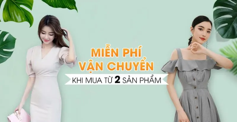 Mẫu banner phù hợp cho những ai ưa chuộng phong cách nhẹ nhàng, tươi mát