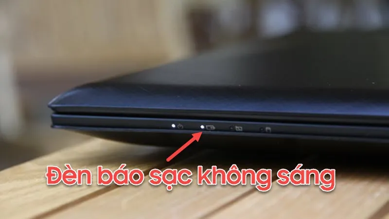 Đèn báo sạc Pin không sáng