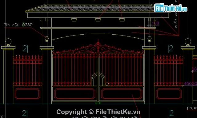 cổng đẹp,cổng trường học,mẫu cổng sắt