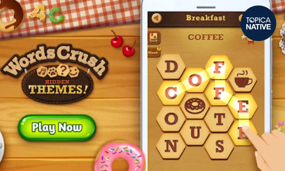 Game học tiếng Anh hiệu quả Words Crush