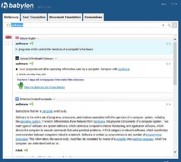 Babylon Premium Pro - phần mềm dịch tiếng Anh siêu chuẩn