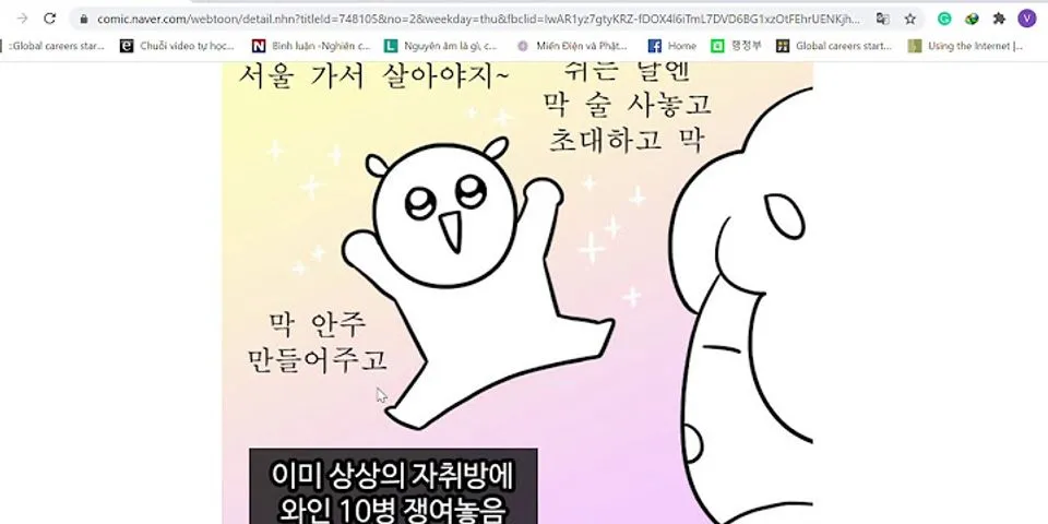App dịch truyện tranh tiếng Hàn