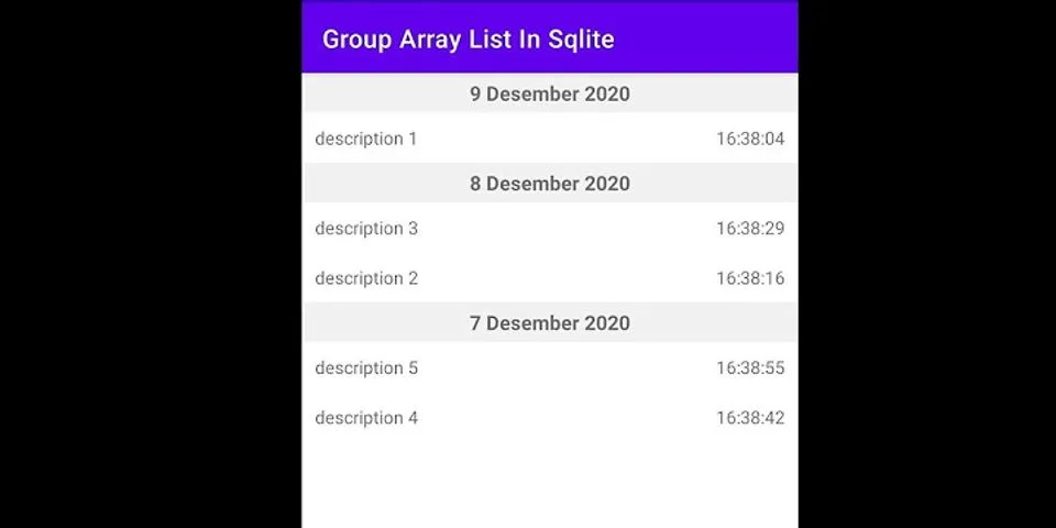 ArrayList to List Android