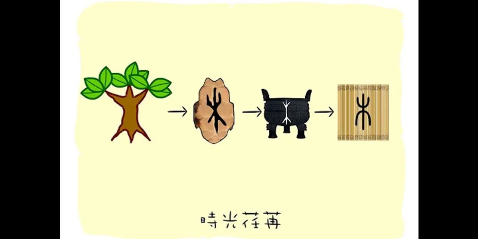 Bộ mộc trong tiếng Trung