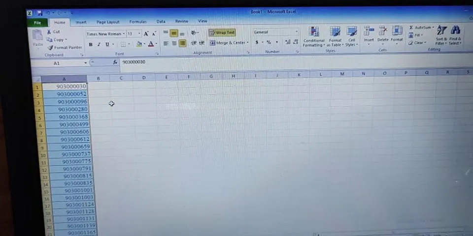 Cách bỏ số 0 dạng trước trong Excel