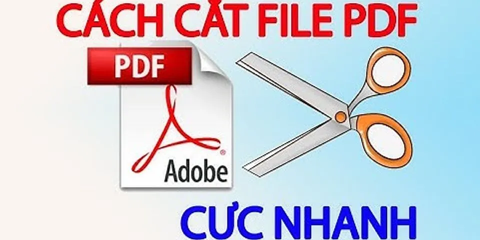 Cách cắt dẫn file PDF sang Word