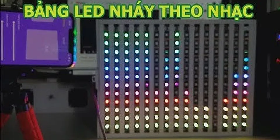 Cách đấu LED RGB