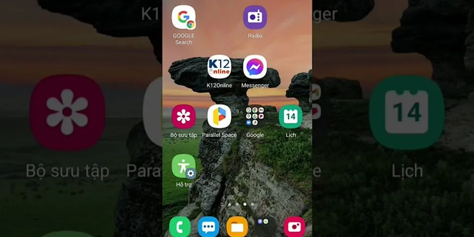 Cách đổi background trong k12 trên điện thoại Samsung