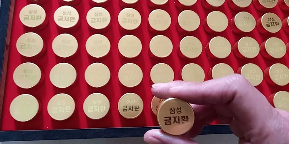 Cách dùng thuốc Samsung Gum Jee Hwan