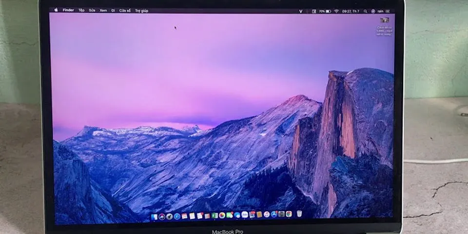 Cách gập màn hình MacBook không sleep