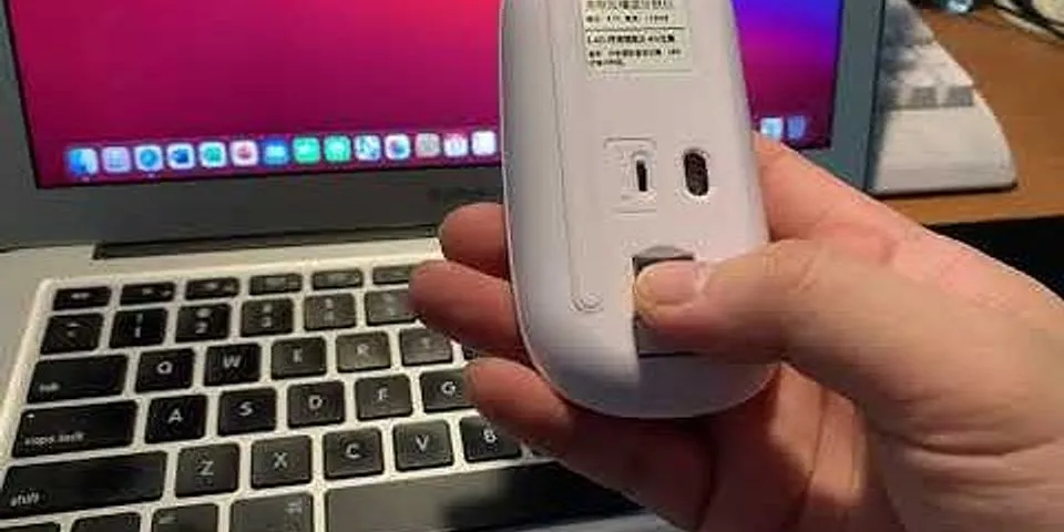 Cách kết nối chuột Logitech M590 với MacBook