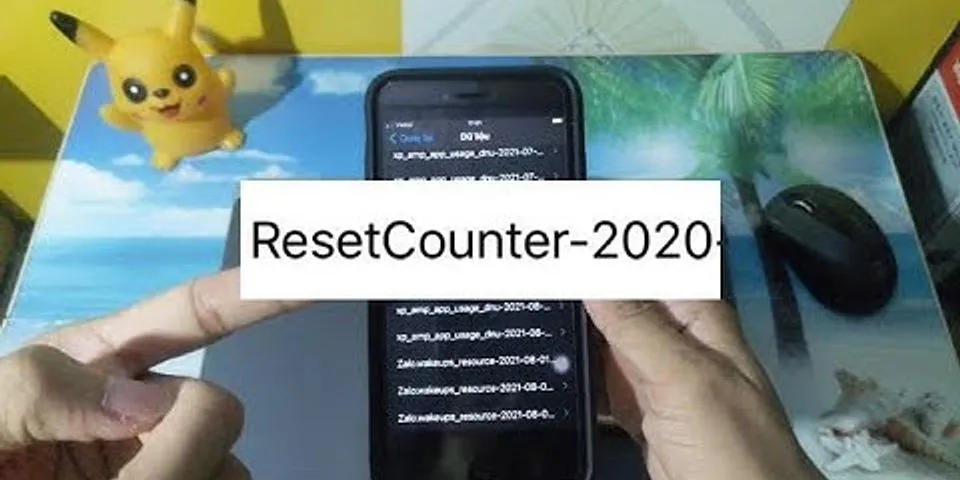 Cách kiểm tra iPhone có bị reset counter