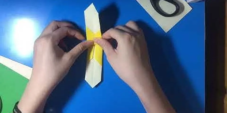 cách làm đồng hồ bằng giấy